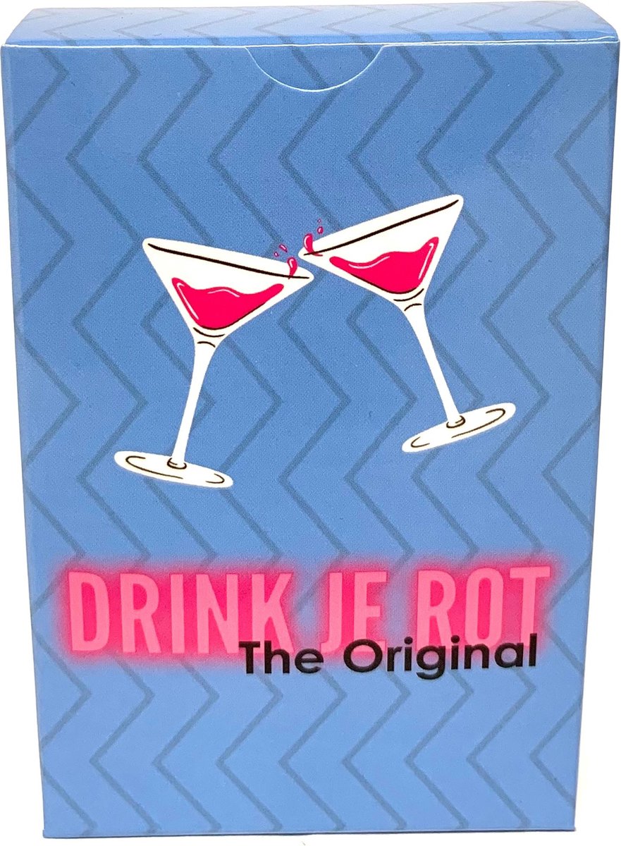 Drink Je Rot® | The Original | Kaartspel | Drankspel | Party | Drankspellen | Kaarten | Drinkspel | Drank Spelletjes | 18+